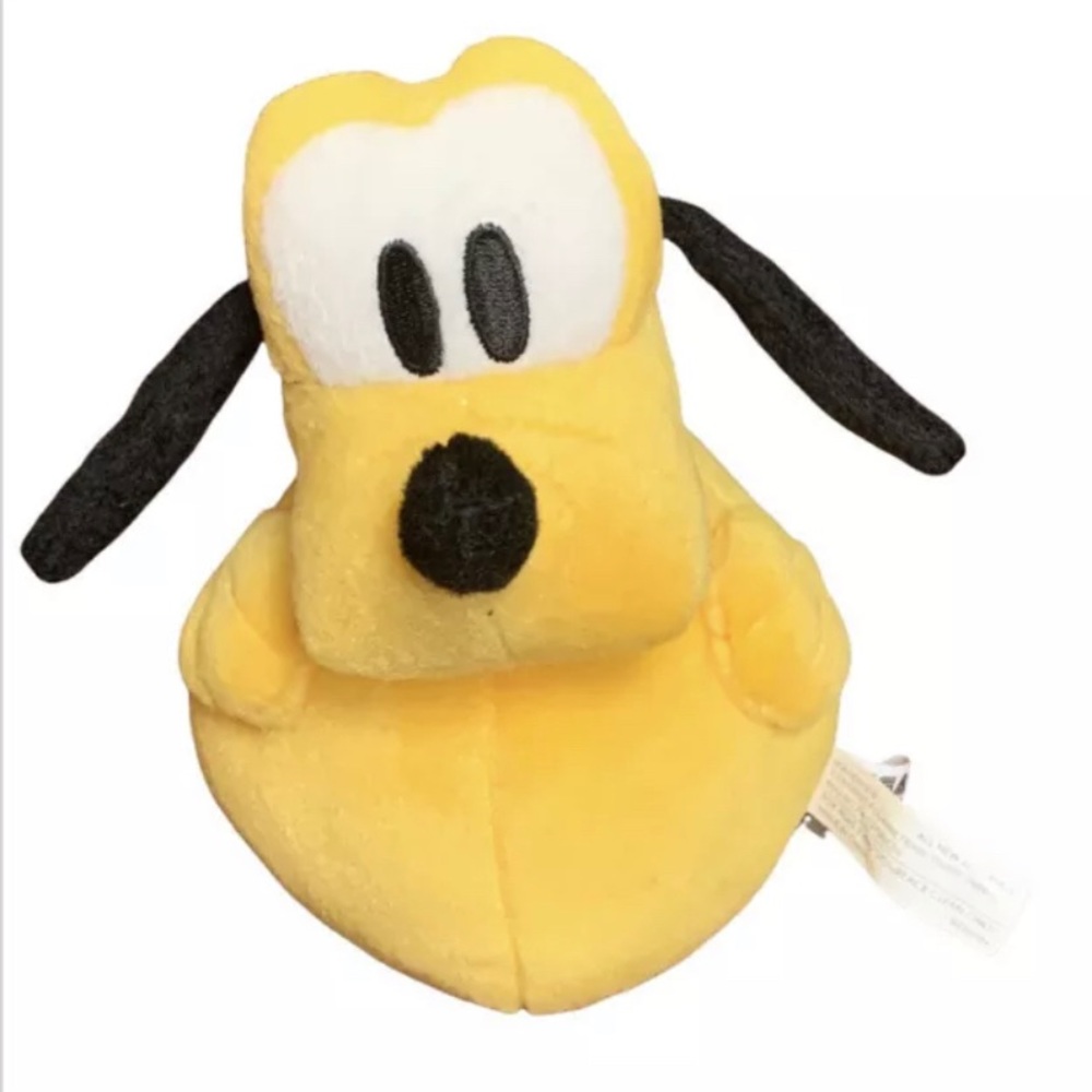 Disney Pluto 7" Plush Mickey Mouse’s Dog Round Bottom Series Sega